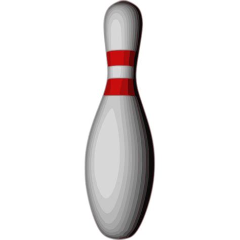 Bowling Pin Icon Vector Illustration Free Svg