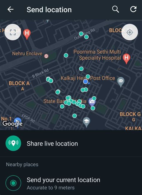 How To Share Your Location On Whatsapp Android Authority