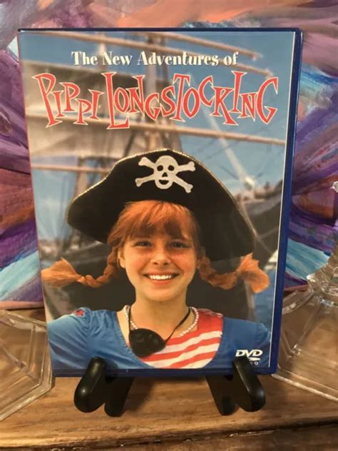 THE NEW ADVENTURES Of Pippi Longstocking DVD 1988 Subtitled Rare Blue
