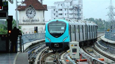 Kochi Metro Pettah Sn Junction Reach Will Be Completed By March 2022