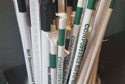 Some forward thinking states and countries are … Compostable Straws Land in Seattle Starbucks Stores ...