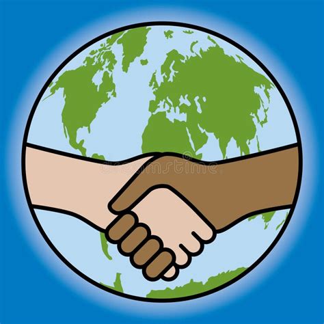 global handshake stock vector illustration of handshake 8724571