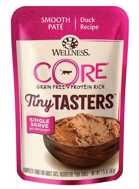 Complete health™ natural cat food. Wellness CORE Grain Free Tiny Taster Duck Cat Food Pouches ...