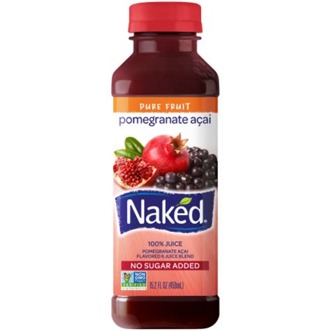 Naked Pomegranate Acai Juice Fl Oz Dillons Food Stores