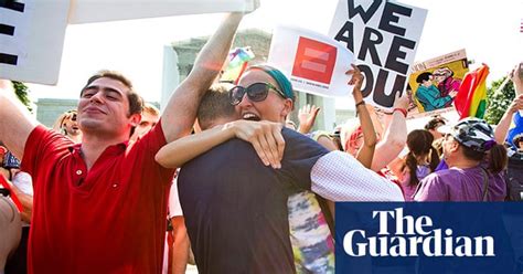 supreme court rulings on same sex marriage cheered in pictures world news the guardian