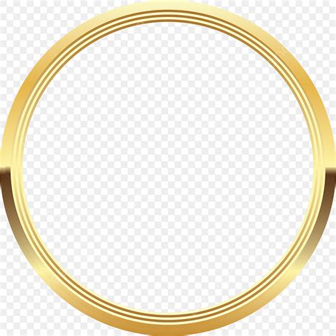 Gold Circle Pattern Vector Hd Png Images Gold Circle Circle Clipart