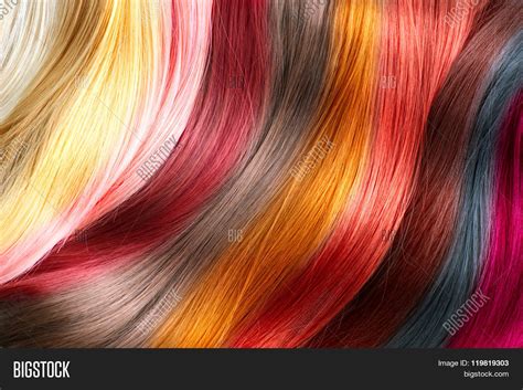 Hair Colors Palette Image And Photo Free Trial Bigstock