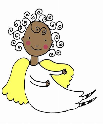 Angel Angels Clip Clipart African American Christmas