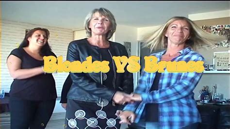Blondes Vs Brunes Final Youtube