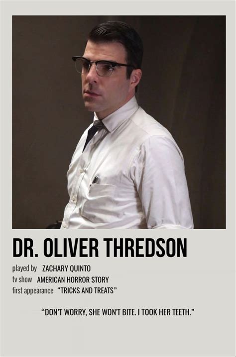 Dr Oliver Thredson American Horror Story Asylum American Horror Story Quotes American