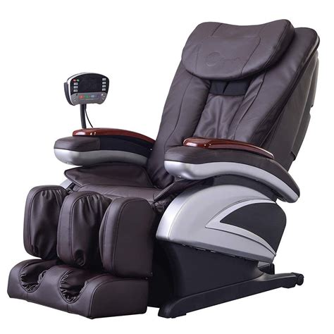 Full Body Electric Shiatsu Massage Chair Recliner With Built In Heat Therapy Air Massage System