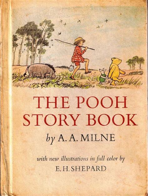 Aa Milne The Pooh Story Book Vintage 1965 Storybook Books Pooh