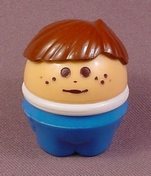 Mr mike was in fact a playskool rockin' robot. Little Tikes Original Chunky Toddle Tots Boy With Brown Hair Parted - RONS RESCUED TREASURES