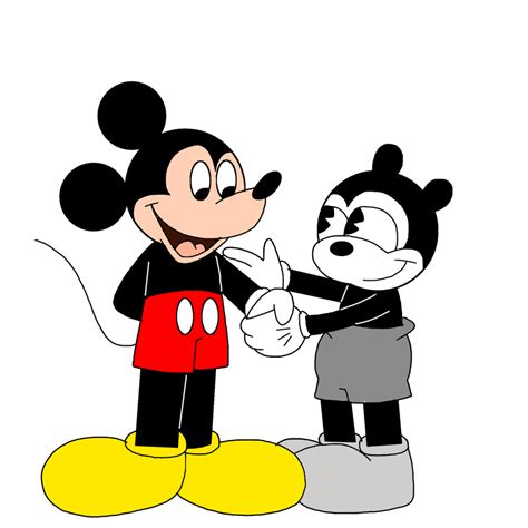 Mickey And Cubby Shaking Hands By Marcospower1996 On Deviantart