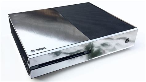 Xtremeskins Chrome Silver Xbox One Console Skin Installation And Review