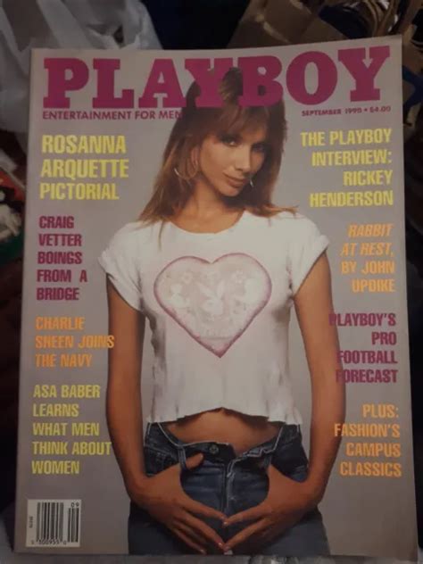 Playboy Magazine September Playmate Kerri Kendall Rosanna