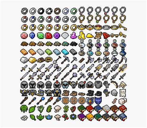 Rpg Pixel Art Sprites Items Rpg Icons Pixel Art Pixel Art Games Images