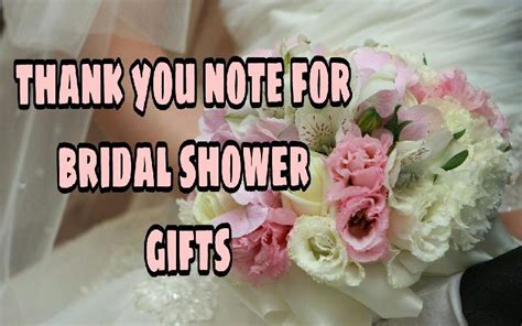 Thank You For Receiving Bridal Shower Ts Thank You Messages