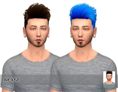 Stealthic Haunting Ade Kyle Anto Scream Hair Recolors At Nessa Sims