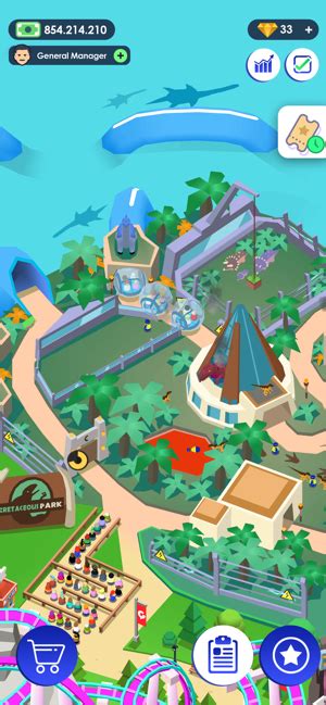 ‎idle Theme Park Tycoon Game Na App Store