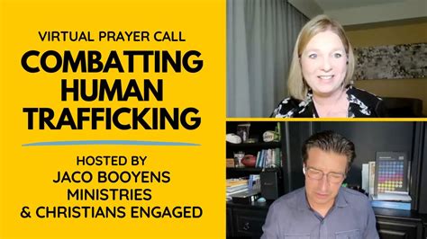 Prayer Call Combatting Human Trafficking With Jaco Booyens Ministries