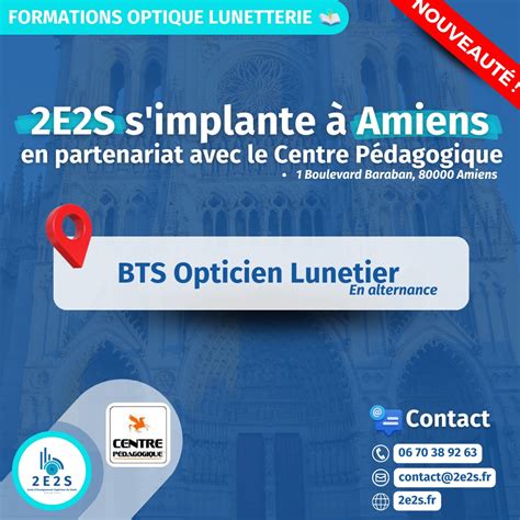 Ent Hauts De France E S S Implante Amiens Avec Le Bts Opticien