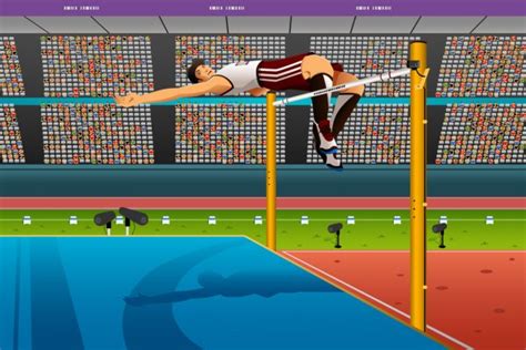 High jump）は、 陸上競技 の跳躍競技に属する種目で、助走をつけて片足で踏み切り、飛び越えるバーの高さを競う競技である。 近代陸上競技としては19世紀の イギリス で始まった。 Salto altoストックベクター、ロイヤリティフリーSalto altoイラスト ...