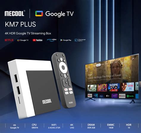 Mecool K Google Amlogic S Y Quad Core Set Top Box Prime Video Pre