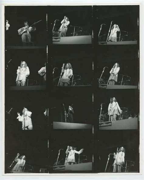 Janis Joplin Photo 1967 Jun 18 Monterey International Pop Music Festival Contact Sheet Original