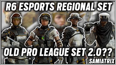 New R6 Esports Regional Set In Game Showcase Old Pro League Set 20