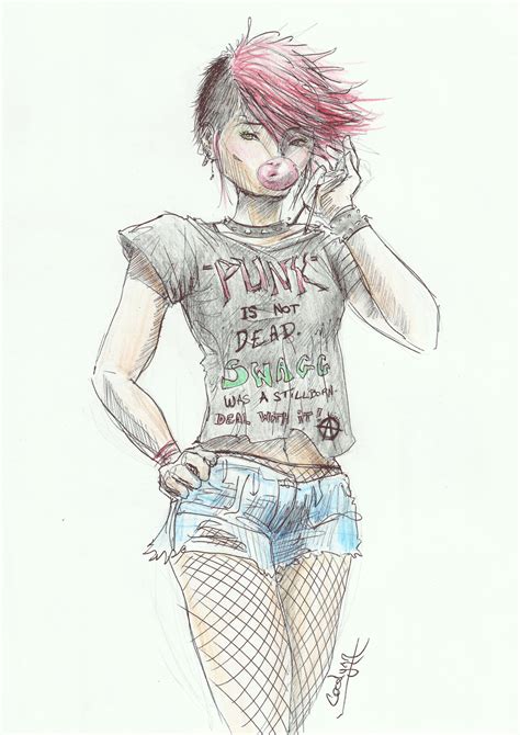 Punky Sketch By Codynn On Deviantart
