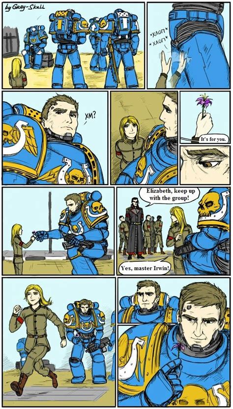 Warhammer 40000 Cadet Raivel From Commissar Raivel Comics By Gray