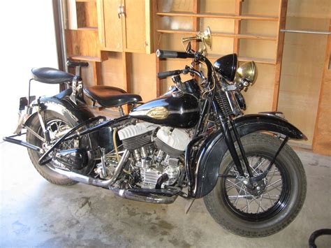 1946 Harley Davidson Flathead Sidecar Vintage Motorcycle For Sale Via