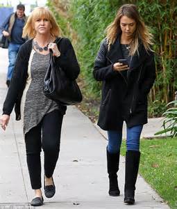 Jessica Alba Enjoys An Outing With Her Lookalike Mother Catherine In La