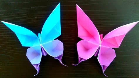 Pautas Patrocinado Traje Mariposas En Papel Origami Sobresalir
