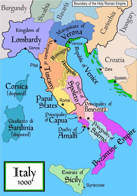 Italy In The Year 1000 Institute For The Study Of Western Civilization