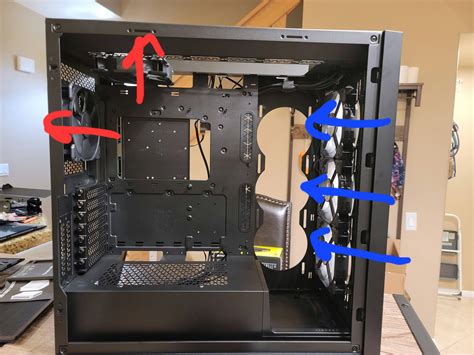 Solved Need Some Advice With Fan Placement Toms Hardware Forum