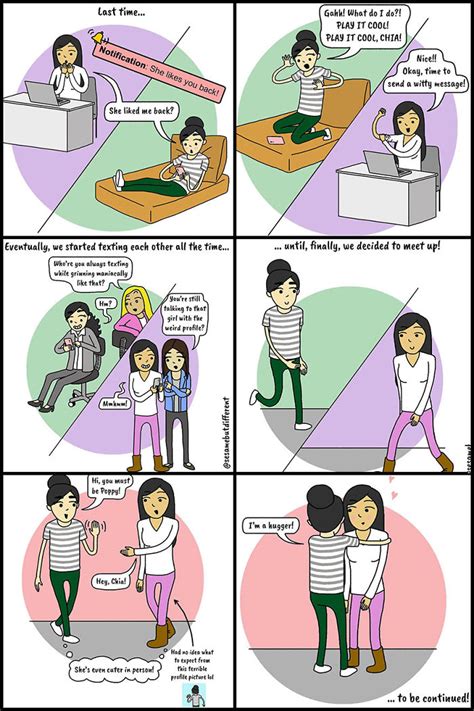 Cute And Heartwarming Lesbian Comics About My Relationship With My Girlfriend Laptrinhx