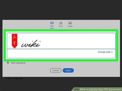 3 Ways to Digitally Sign PDF Documents - wikiHow