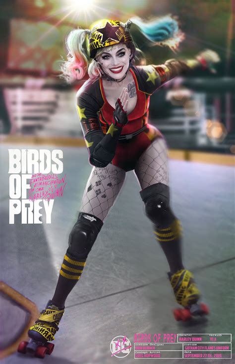 Марго робби, джерни смоллетт, мэри элизабет уинстэд и др. Official 'Birds Of Prey' Concept Art ~ Harley Quinn ...