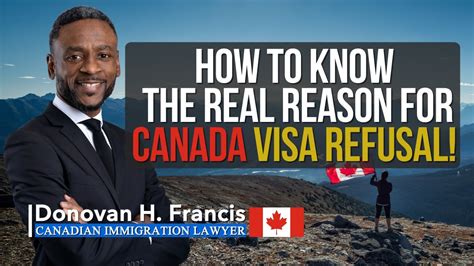 Reasons For Your Canadian Visa Application Refusal Gooselaw