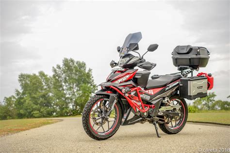 Buy motorcycle or apply shop loan now. RS150 Adventure dari Bangi | Careta
