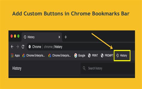 How To Add Custom Buttons In Chrome Bookmarks Bar Webnots