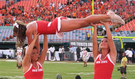 Nfl And College Cheerleaders Photos Week Winners Ohio State
