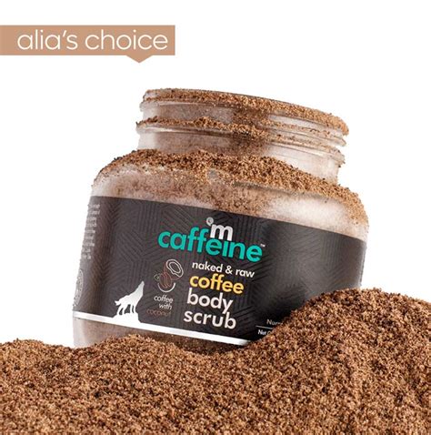 Buy Coffee Body Scrub With Coconut Extract Online In India Mcaffeine