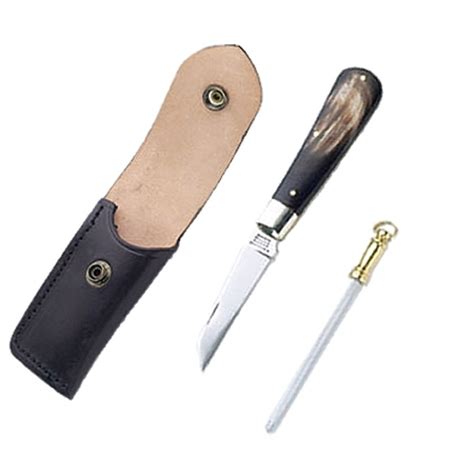 Barringtons Swords Sheffield Knives Lamb Foot Pocket Knife In Wallet