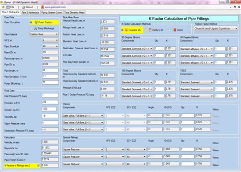 Total Dynamic Head Of Pump Calculation Petrosof