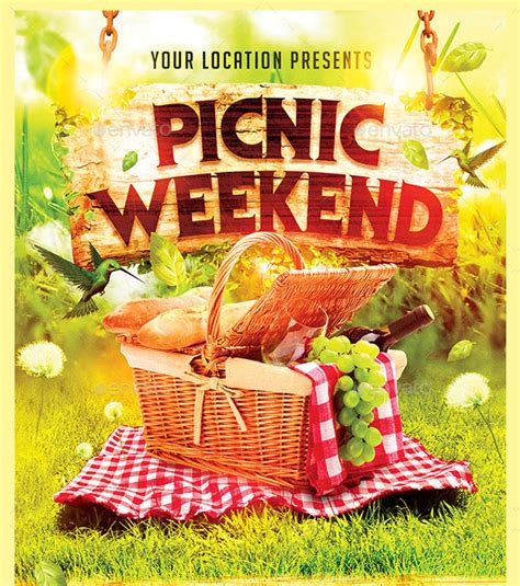 Picnic Flyer Template 23 Free And Premium Download