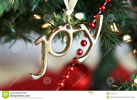 Joy Christmas Ornament Royalty Free Stock Photography Image 17242177