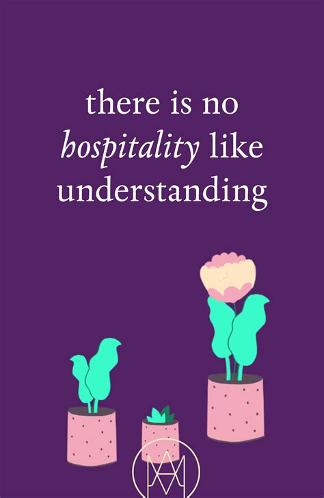 When understanding grows - hospitality grows* #hospitality 